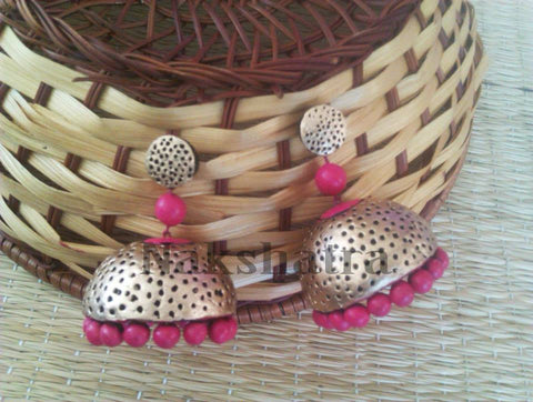 Terracotta Jhumkas