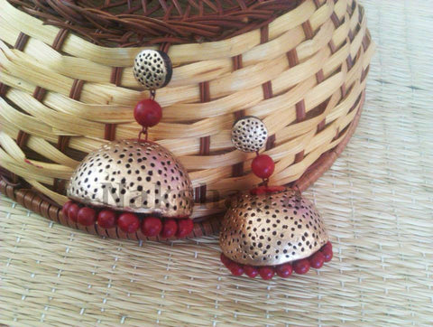 Terracotta Jhumkas