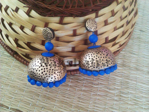 Terracotta Jhumkas