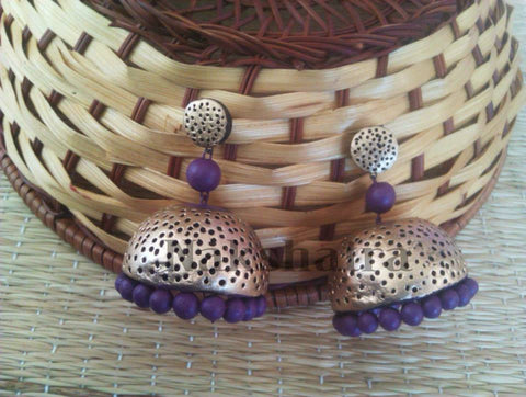 Terracotta Jhumkas