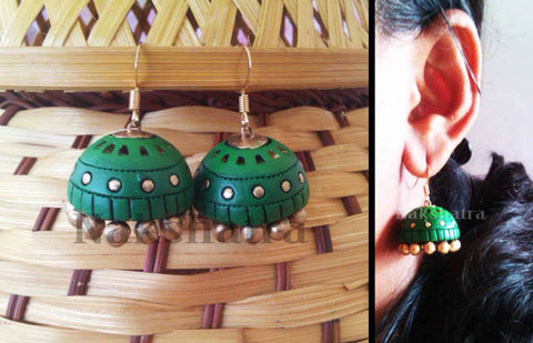 Terracotta Jhumkas