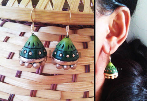 Terracotta Jhumkas