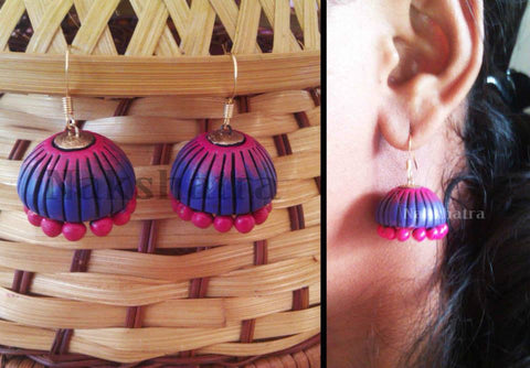 Terracotta Jhumkas