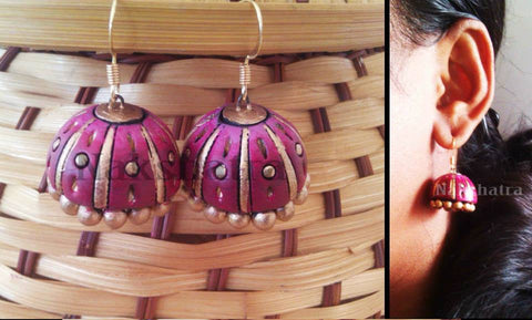 Terracotta Jhumkas