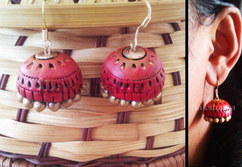 Terracotta Jhumkas