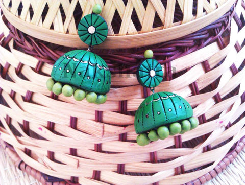 Terracotta Jhumkas