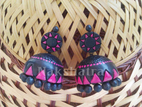 Terracotta Jhumkas