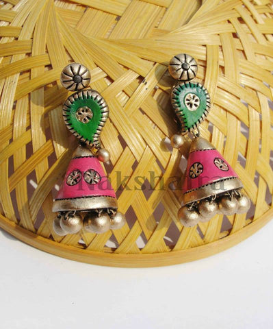 Terracotta Jhumkas