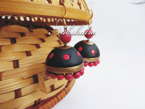 Terracotta Jhumkas