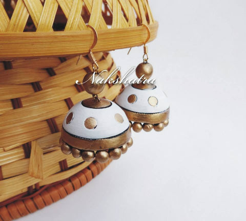 Terracotta Jhumkas