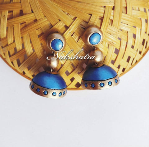 Terracotta Jhumkas