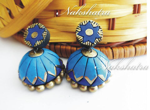 Terracotta Jhumkas