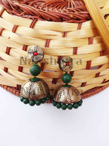 Terracotta Jhumkas