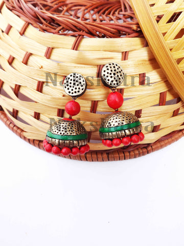Terracotta Jhumkas