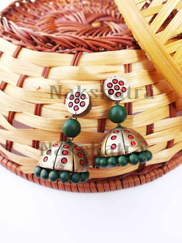 Terracotta Jhumkas