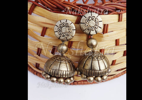 Terracotta Jhumkas