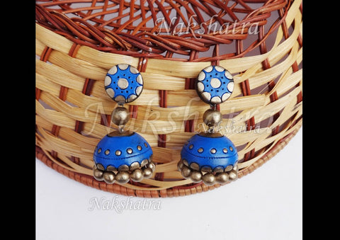 Terracotta Jhumkas