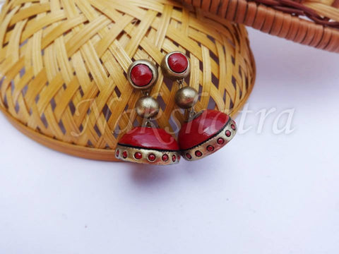 Terracotta Jhumkas