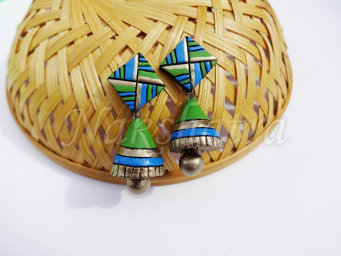 Terracotta Jhumkas