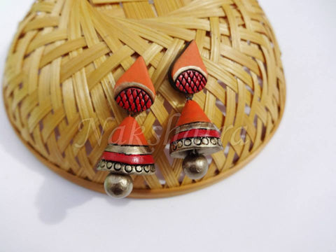Terracotta Jhumkas