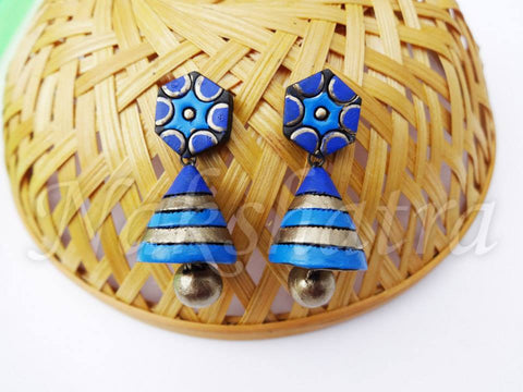 Terracotta Jhumkas