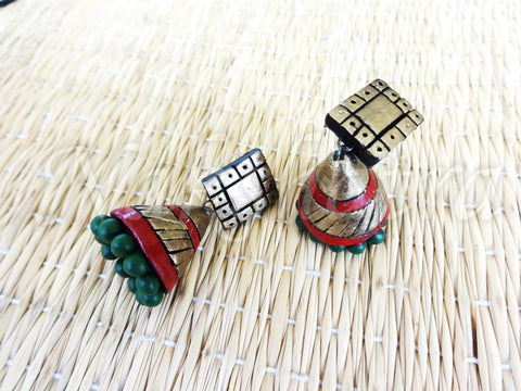 Terracotta Jhumkas
