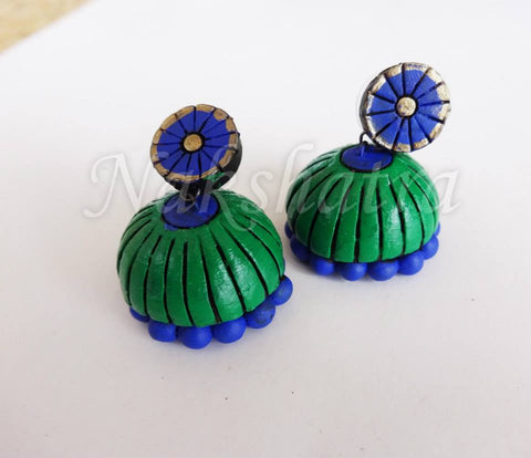 Terracotta Jhumkas