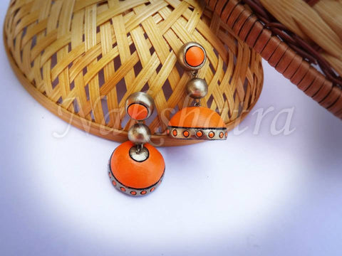 Terracotta Jhumkas