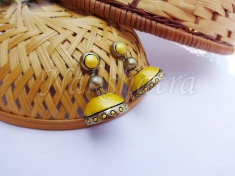 Terracotta Jhumkas