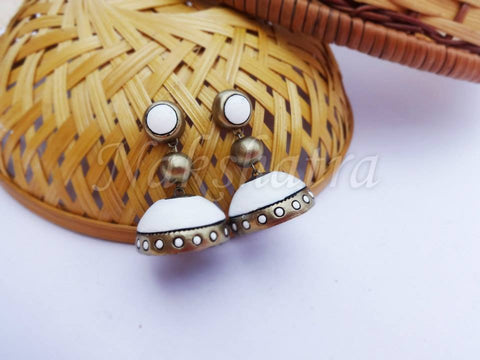 Terracotta Jhumkas