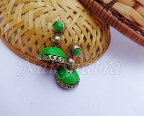 Terracotta Jhumkas