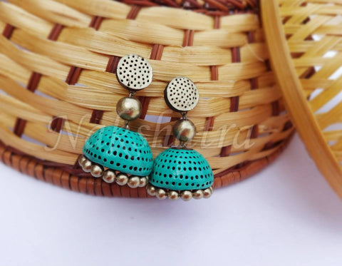 Terracotta Jhumkas