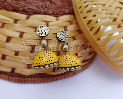 Terracotta Jhumkas