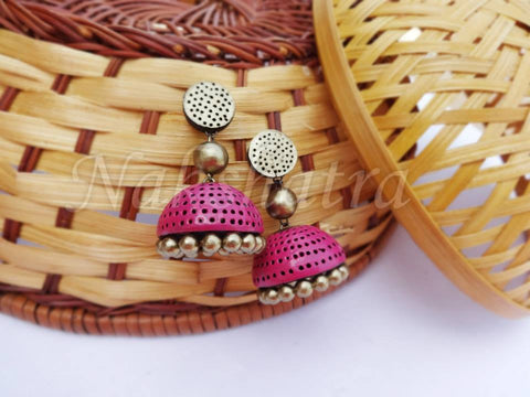 Terracotta Jhumkas