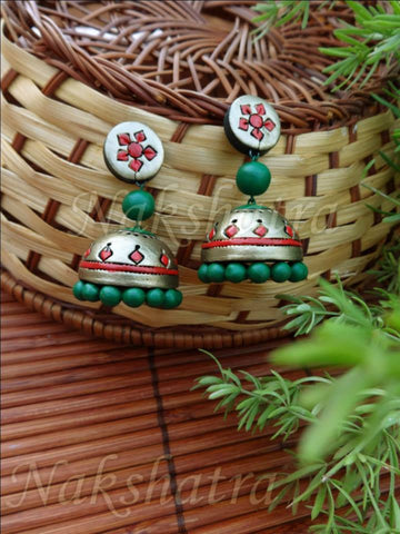 Terracotta Jhumkas