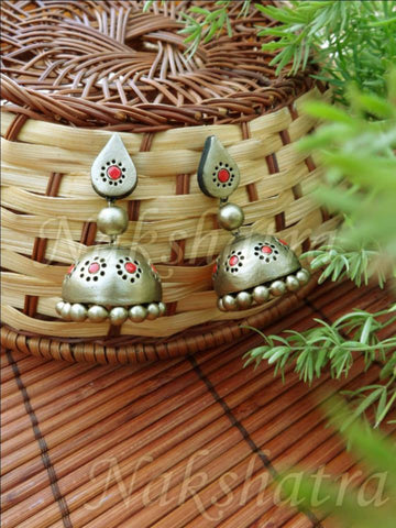Terracotta Jhumkas