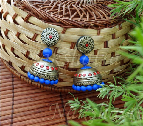 Terracotta Jhumkas