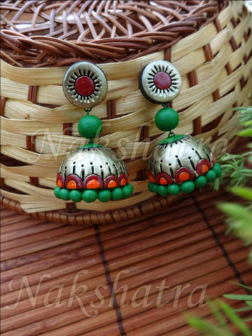 Terracotta Jhumkas