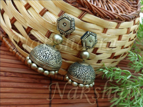 Terracotta Jhumkas
