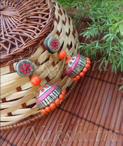 Terracotta Jhumkas