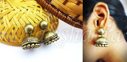 Terracotta Jhumkas