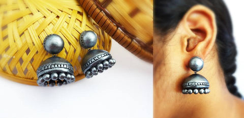 Terracotta Jhumkas