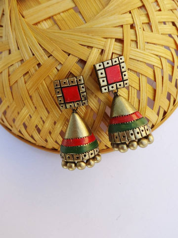Terracotta Jhumkas