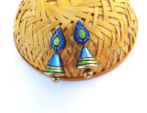 Terracotta Jhumkas