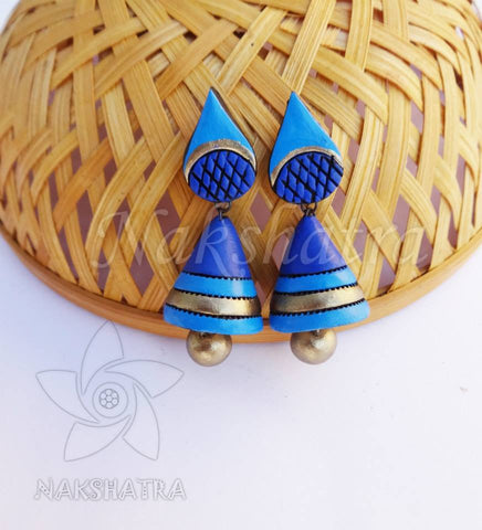 Terracotta Jhumkas