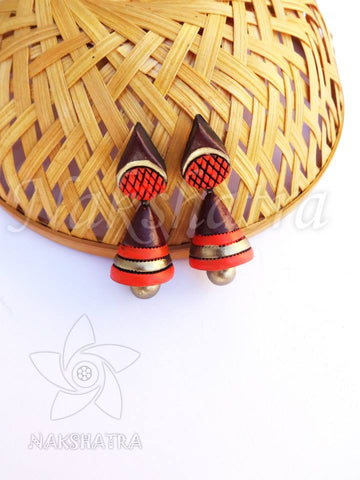 Terracotta Jhumkas