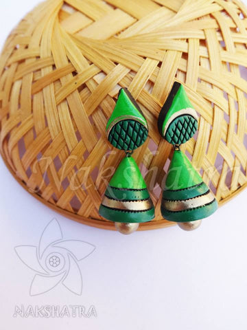 Terracotta Jhumkas