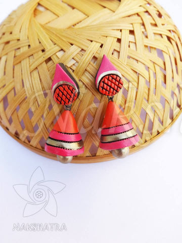 Terracotta Jhumkas