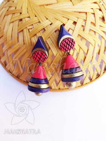 Terracotta Jhumkas