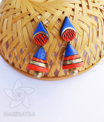 Terracotta Jhumkas